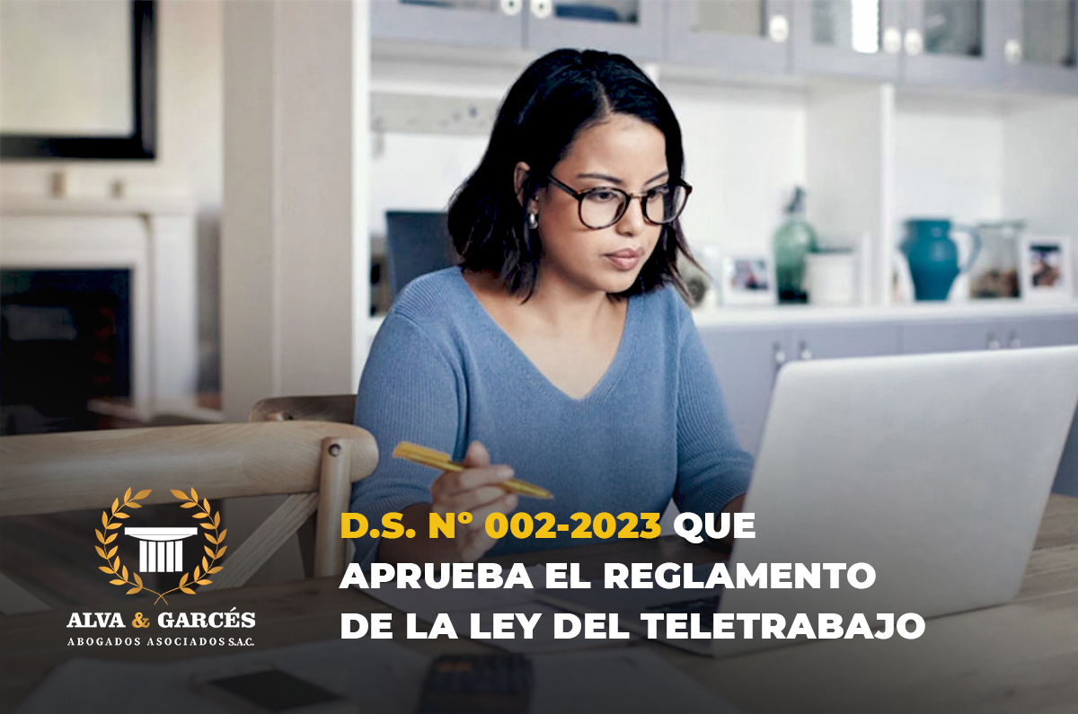 SE APROBÓ EL REGLAMENTO DE LA LEY DEL TELETRABAJO